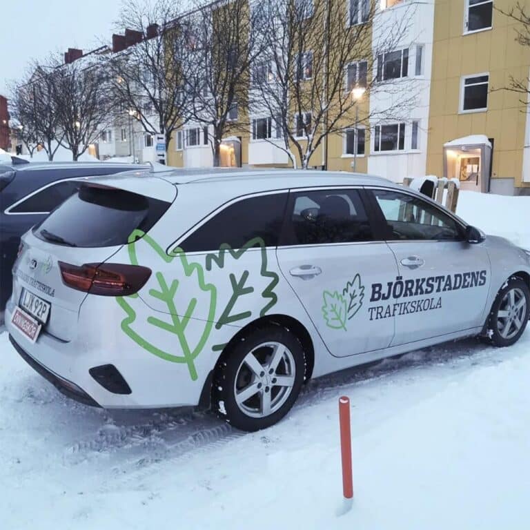 Björkstadens trafiskola i Umeå - Kvalitativa körlektioner